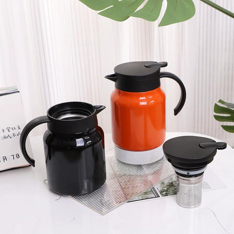 316 Stainless Steel Tea and Water Separation Insulated Pot - Large Capacity Stewed Tea Pot for Home or Office.