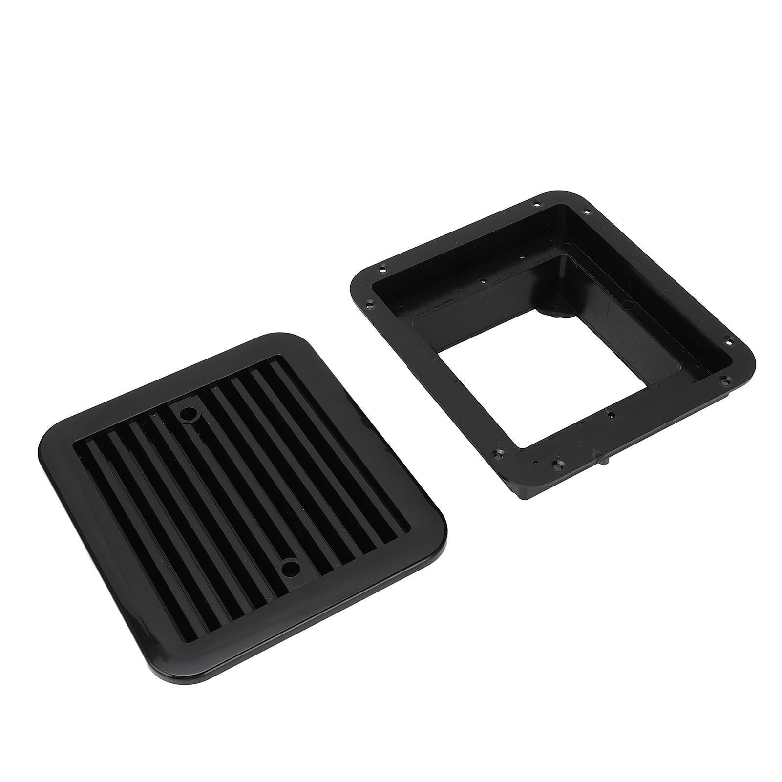 

RV Side Air Vent 8.07x7.28in Efficient Ventilation Cooling Exhaust Vent Grill for Camping Vehicle Boat Trailers Caravans