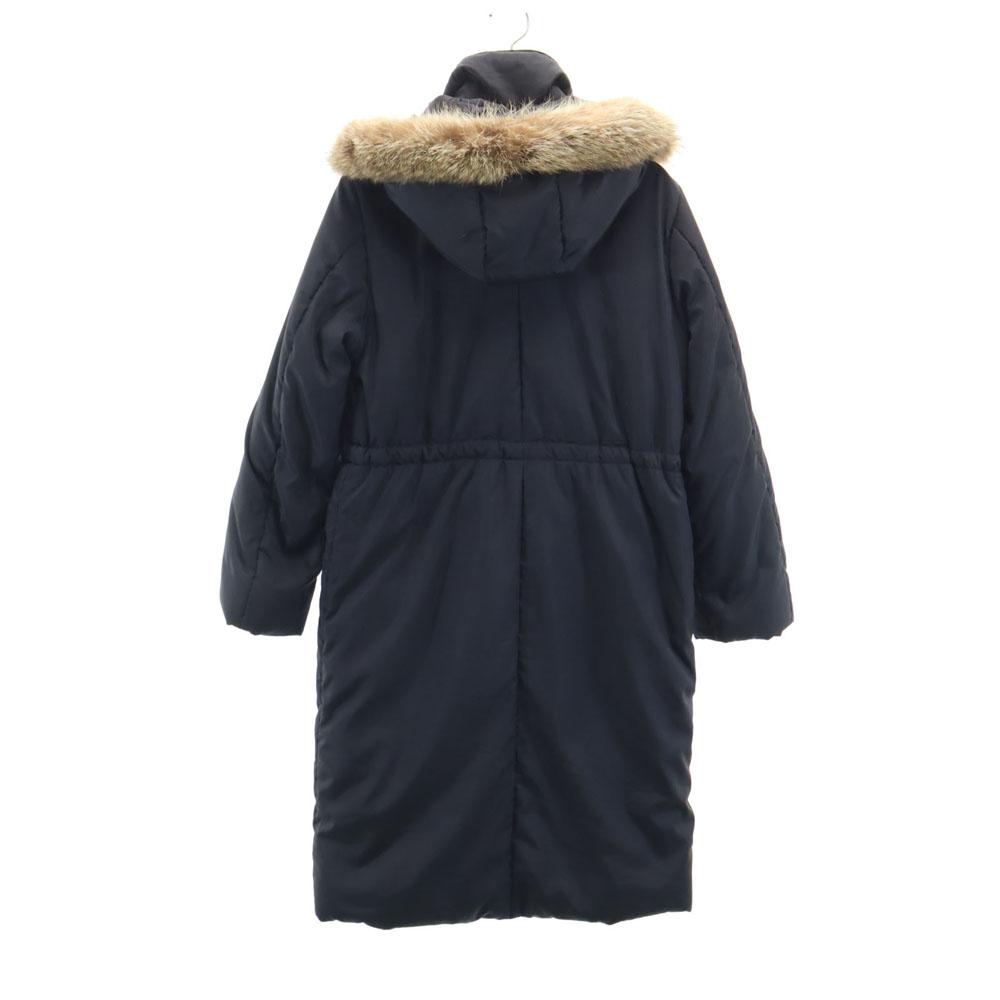 MAX&CO down coat 38 black Hoodie Women Used