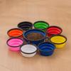 Two-in-One Collapsible Dog Bowl: Portable Silicone Food & Water Bowl for Travel
