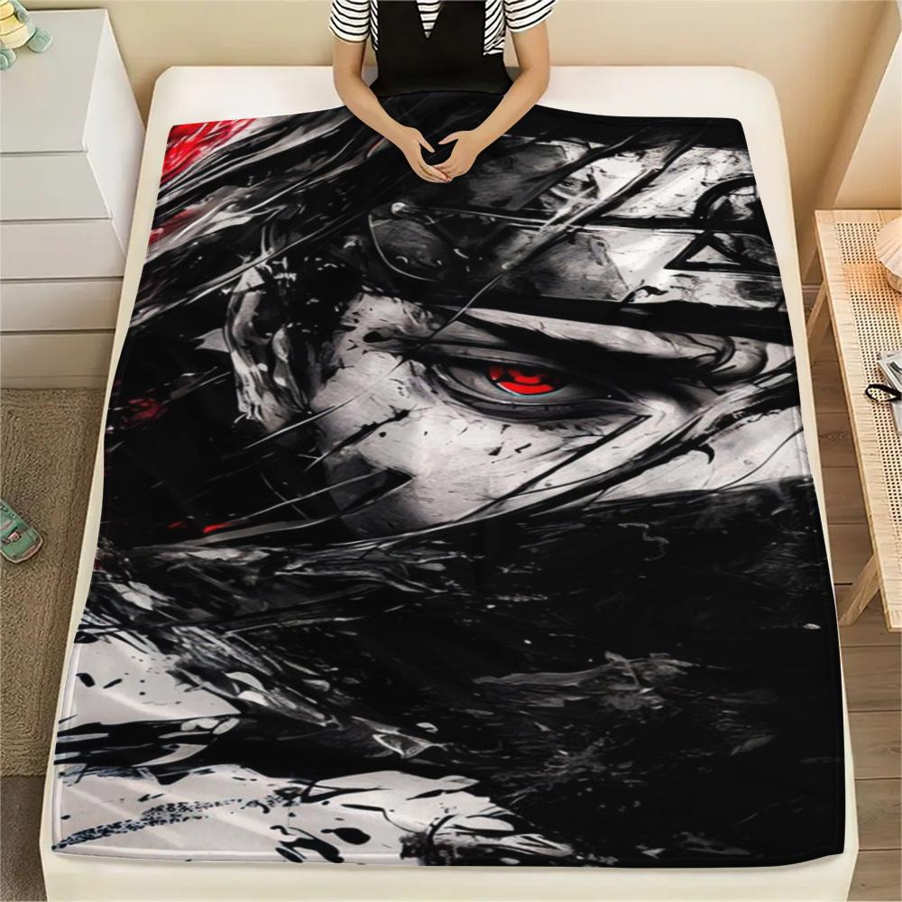 Kakashi Hatake Printed Blanket with Warm Feeling, Blanket Suitable for Sofa, Bed, Chair, Bedroom, Picnic and Travel.-TING