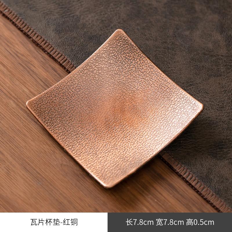 Japanese Enamel and Placemat for Tea Set Heat Insulation