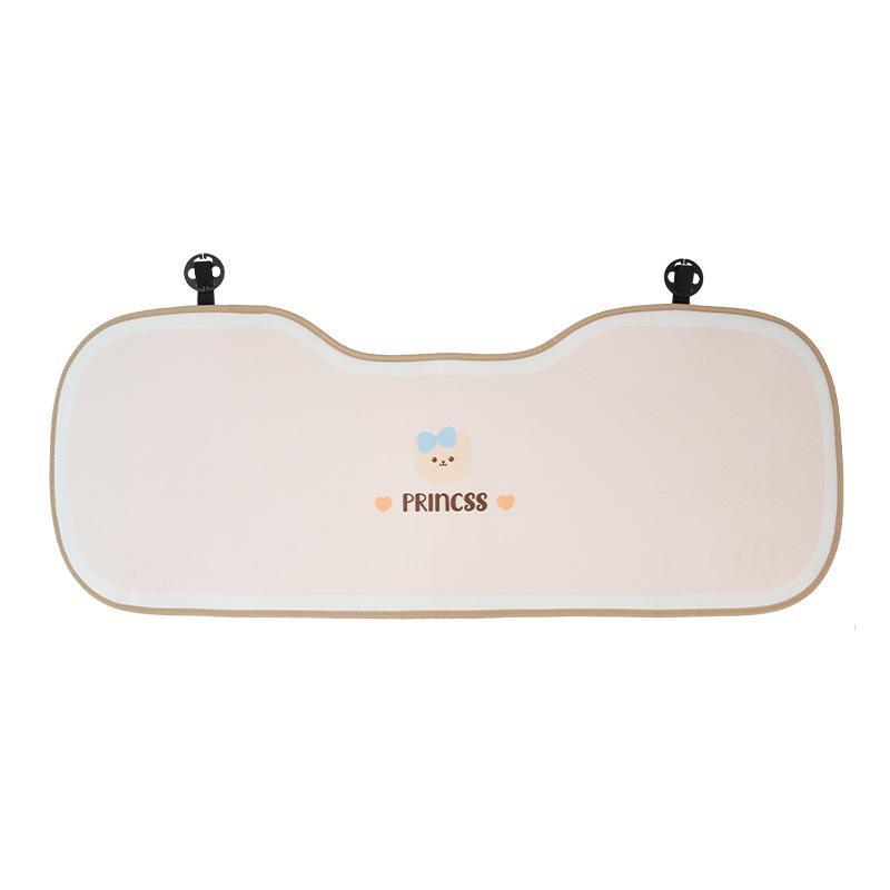 Fashionable Light Luxury Cartoon Bear Plush Waist Support Car Waist Back Neck Pillow Car Cushion Back Cute Car Accessories