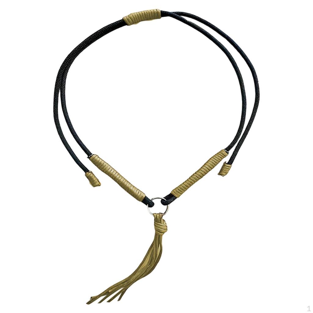 Horse Breast Collar, Necklace, , Multifunctional Nylon Accessory, Decorative with Tassels, Riding