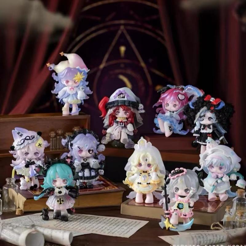Genuine Witch Ninita Apocalypse Series Blind Box Figurine Cute Anime Collectible Doll Toy Decoration Gift for Girls Kids