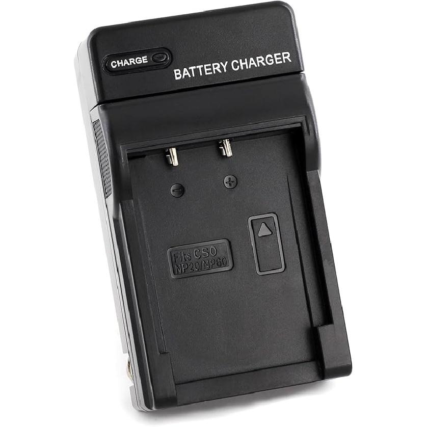 Norifon NP-60 USB Charger for Casio Exilim EX-S12, EX-Z25, EX-Z29, Zoom EX-Z20, EX-Z19, EX-Z21, EX-Z22, EX-Z80, EX-Z85, EX-Z9, EX-Z90 Camera and More Wall Charger