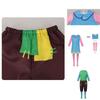 Cute Fantasy Trolls Cosplay Costume Poppy Dress Anime Halloween Stage Outfit
