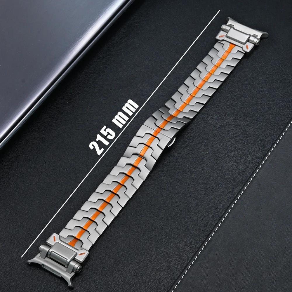 Stainless Steel Bracelet for Samsung Galaxy Watch 8 8 Classic 46mm 44mm 40mm Metal Band For GALAXY Watch Ultra 2025 47mm Straps