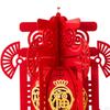 Year Hanging Lantern Decoration 3D Decorative Traditional for Holiday Indoor Outdoor Hotel