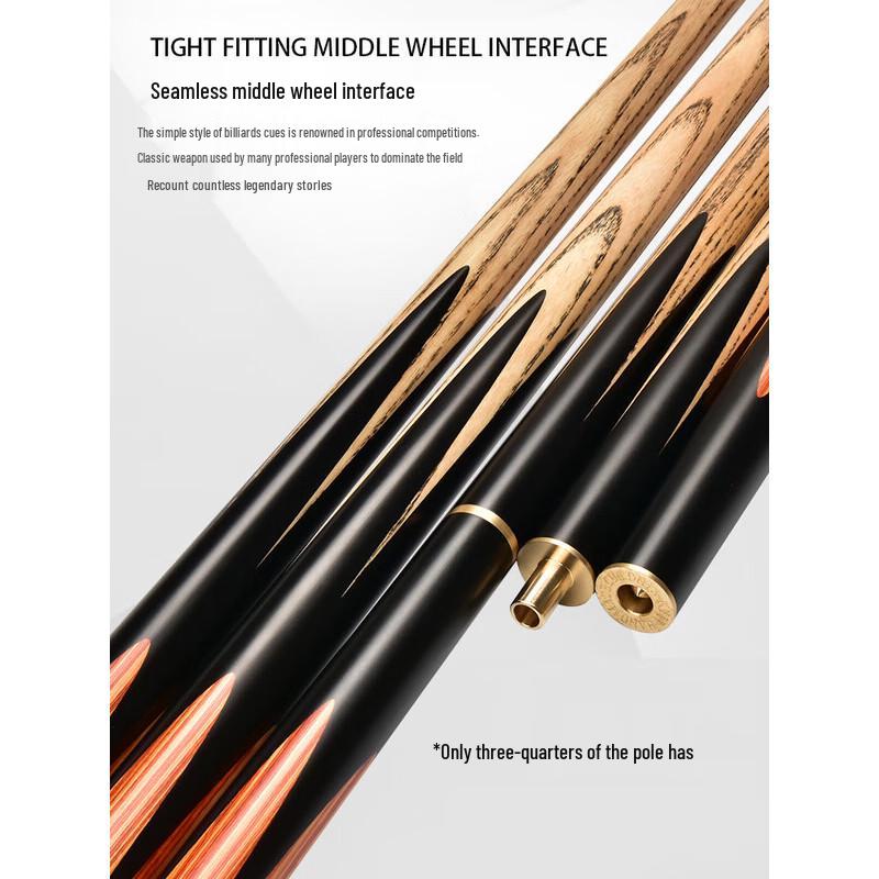 Jianying Ash Wood Snooker & Chinese 8-Ball Cue Stick