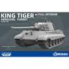 TAKOM Yuster 1/48 German King Tiger Henschel Turret Full Interior Plastic Model Kit TKOUSNO-005