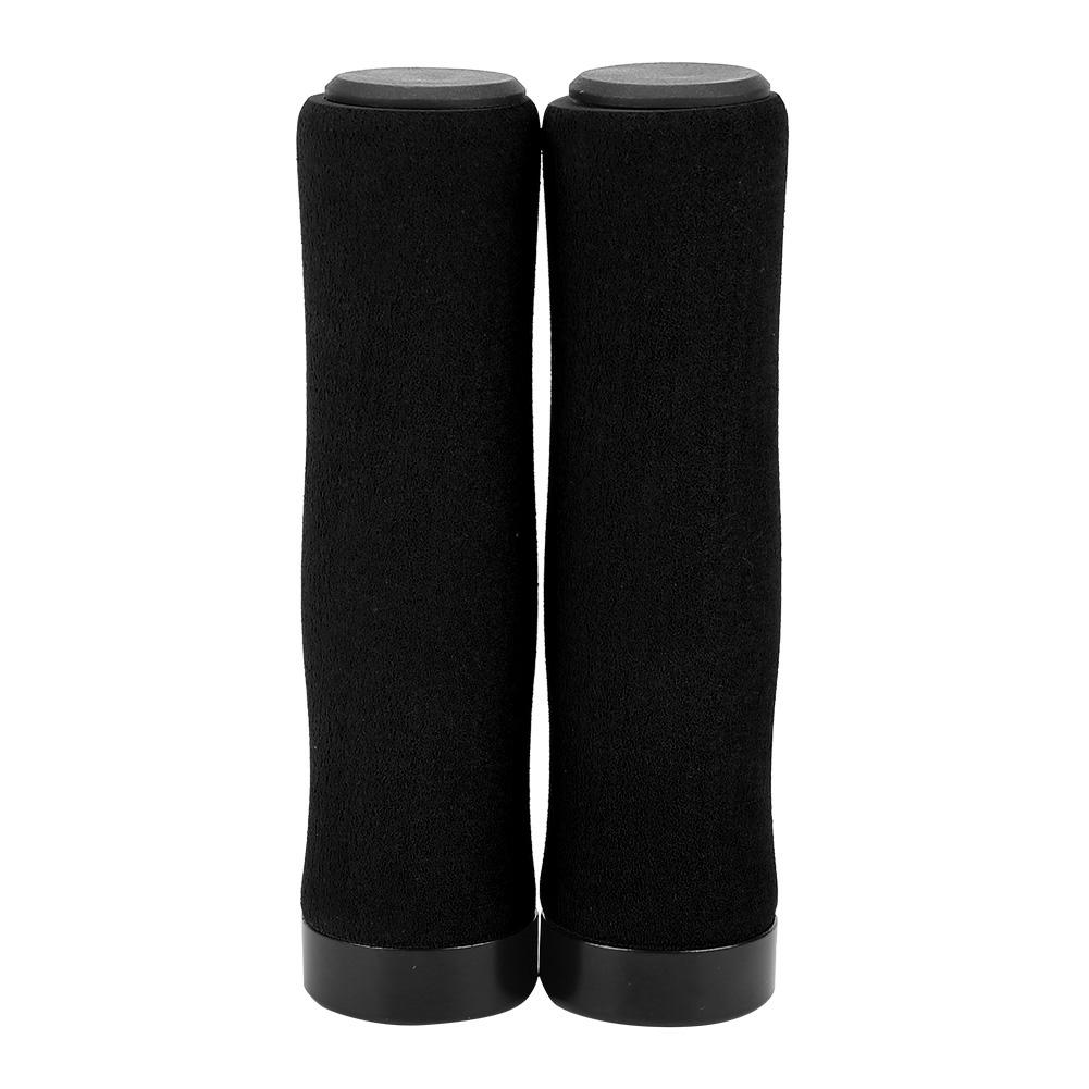 Mountain Road Bike Sponge Handlebar Grip DIY Accessories with Plug(black)