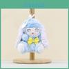 Colorful Long Plush Rabbit Figure Cute Animal Cartoon Keychain For Girls Presents