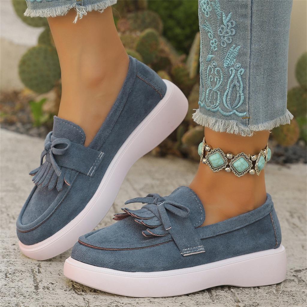 Women's Fashion Comfortable Large Size - Round Toe Flat Shoes
