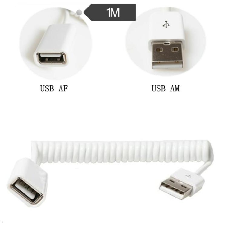 Plug and Play USB 2.0 Male to Female Extender for Cameras, Printers, and More