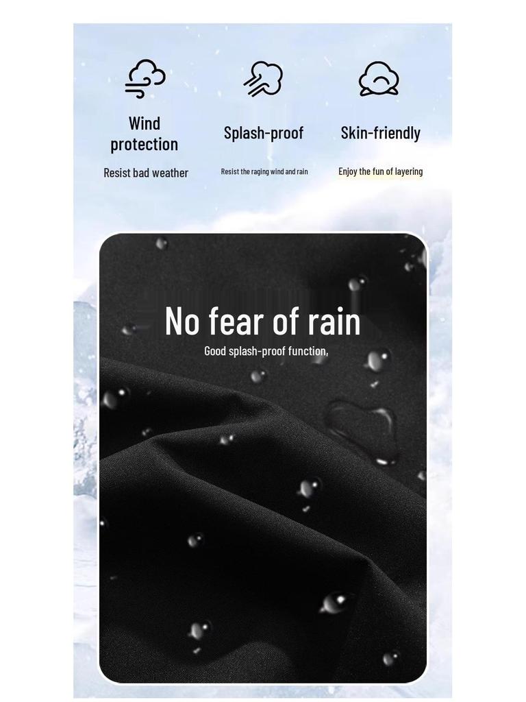 Men's Autumn 2024 Trendy American Functional Outdoor Windbreaker Jacket