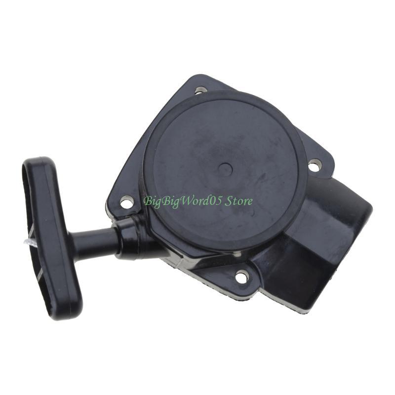 24TE Upgraded Recoil Pull Starter Plastic Starter Suitable for 1E34F 22cc 26cc 36cc Garden Tool Lawn Mower Spare Parts