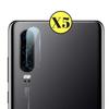 Lot of 5 Tempered Glass Camera Protection for Huawei P30 - Protective Film for Rear Camera Lens