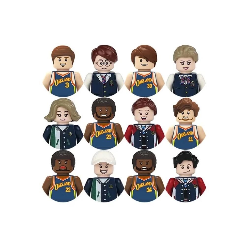 Stadt Charaktere Actionfiguren Bausteine Polizist Lehrer Feuerwehrmann Beruf Mini Figur Puppen Bricks Set Kinderspielzeug