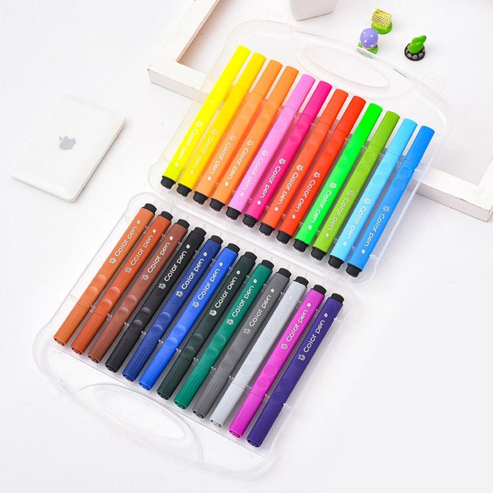 

Non-toxic Art Marker Drawing Set Safe Watercolor Pen High Quality Colorful Pen