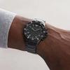 Emporio Armani AR11363 Herren-Chronograph, komplett in Schwarz