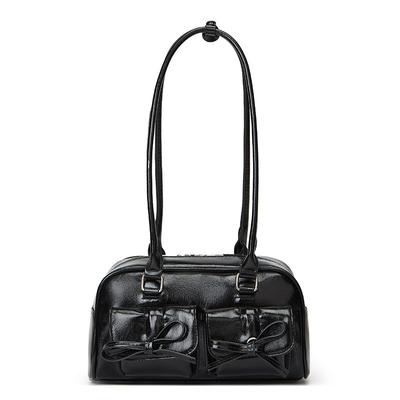 Niche High-end Shoulder Bag Multi-pocket Ballet Bow Autumn New Women's Bag Exquisite Fashion Messenger Bag