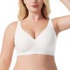 Plus Size Seamless Bra Jelly Support Push Up Comfortable Breathable No Underwire
