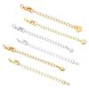Color-Protective 14K Gold-Plated Tail Chain Extension for DIY Jewelry