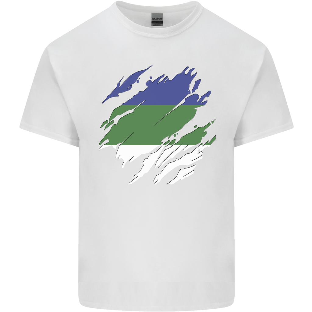 Torn Flag Komi Unisexs Light Cotton TShirt