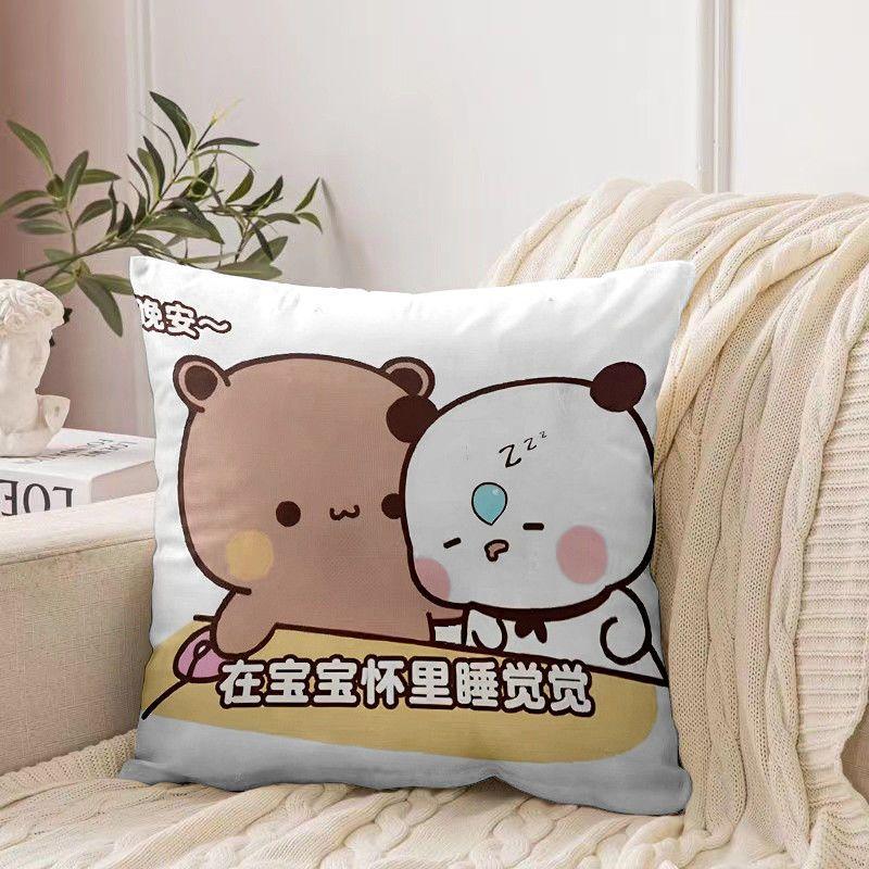 Cute Cartoon Red Panda Throw Pillows, Sofa Cushions, Nap Pillows, Birthday Gifts