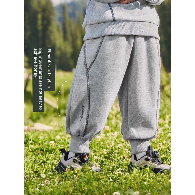 Right European Style Boys' Casual Sports Knit Pants 2026 New Spring and Autumn Children's Toddler Boys' Sweatpants Trendy