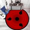 Famous cartoon NARUTO protagonist Uzumaki Naruto round carpet soft home decoration anti-slip door mat outdoor picnic mat carpet M2
