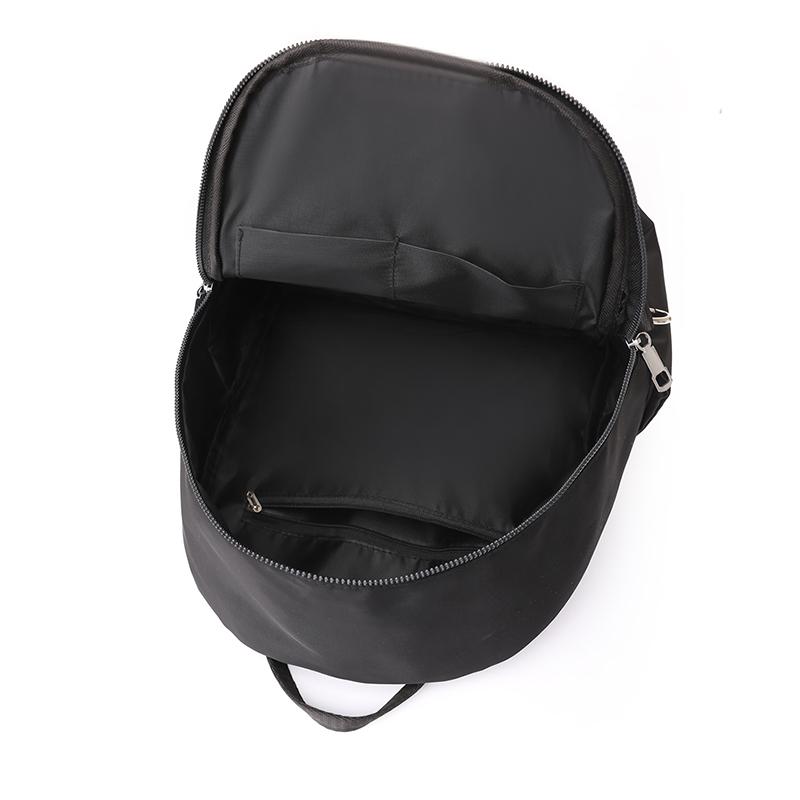 Student Solid Color Backpack Short-Distance Travel Bag Women's Bag