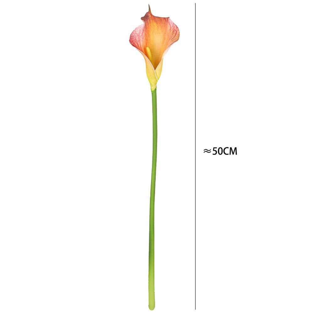 3ks 50cm Umělá kala EVA Falešná květina Kytice Svatby Party Dekor