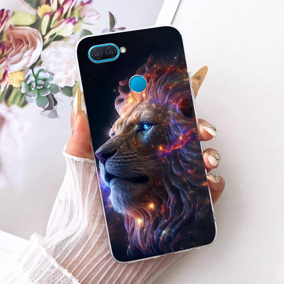 For Oppo A12 Clear Case Aesthetic Luxury Cute Fashion Flowers Funny Painted Casing For Oppo A 12 CPH2083 CPH2077