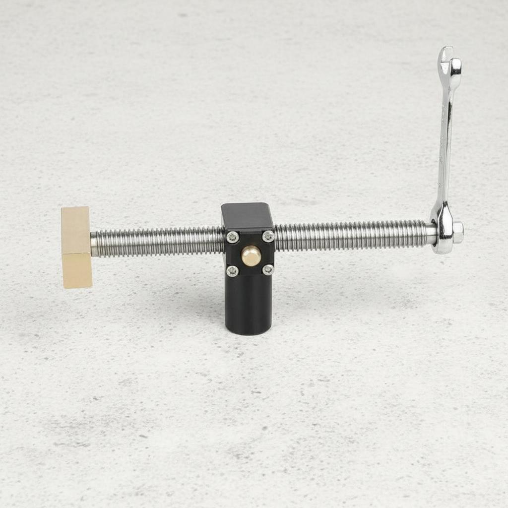 Fast Table Vise Clamp Stainless Steel Ratcheting Brass Hand Tool
