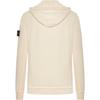 Stone Island Solid Color Hooded Zip Sweater Unisex sweater Ivory K1S156100021S0060V0193