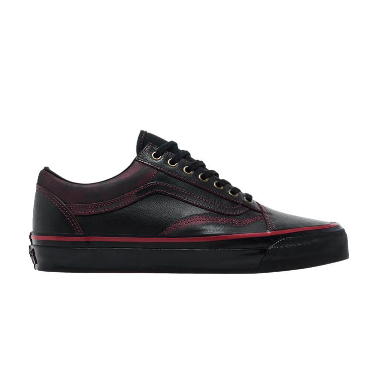 Vans Old Skool Premium Tania Cruz Темно-красный с эффектом стирания 37