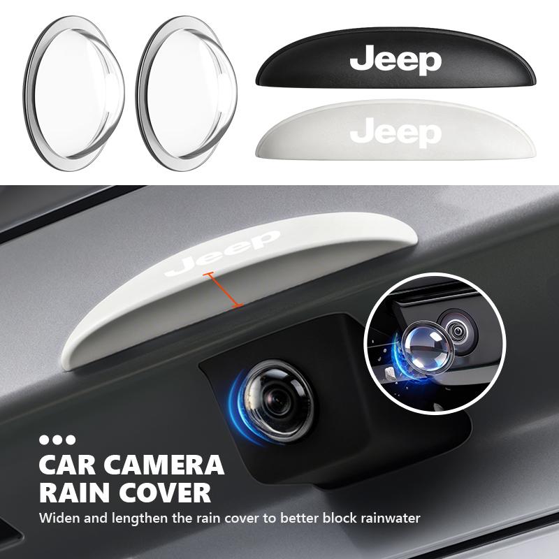 360° Car Rear View Camera Waterproof Lens Protection Cover For Jeep Grand Cherokee Patriot Renegade Compass Wrangler AJV1