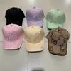 Nouvelle casquette de baseball souple couleur bonbon de haute qualité avec grande lettre G casquette mode européenne et américaine polyvalente tendance