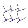 6 Pcs Side Brushes Vacuum Cleaner Brushes For Samsung Powerbot-E VR05R5050WK Replacement Or Spare Parts