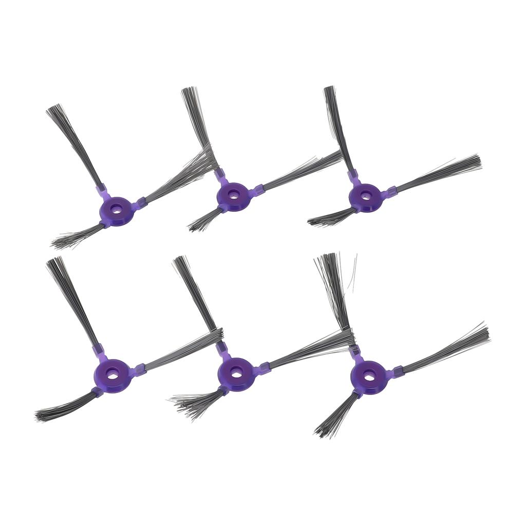 6 Pcs Side Brushes Vacuum Cleaner Brushes For Samsung Powerbot-E VR05R5050WK Replacement Or Spare Parts