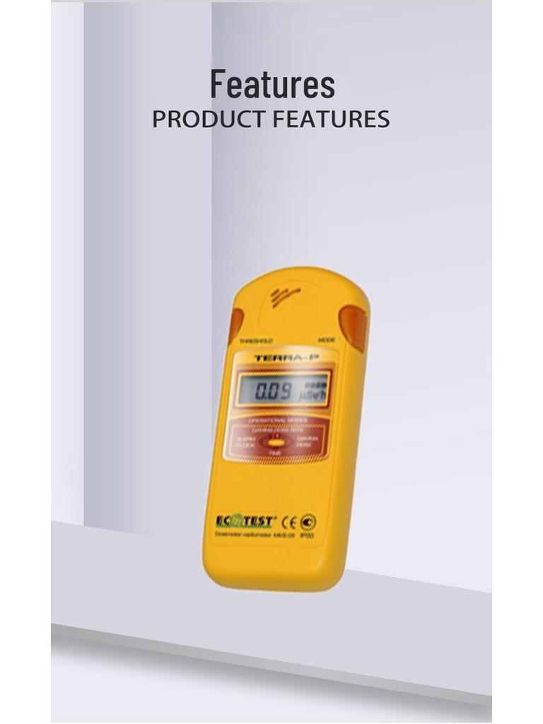 ECOTEST TERRA-P+ MKS-05 High-Precision Personal Dosimeter