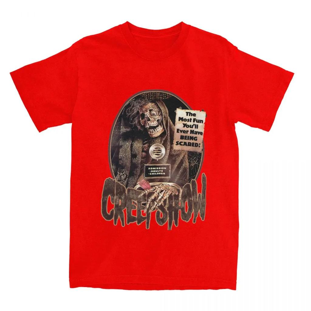 Summer Men Women's Creepshow The Most Fun T Shirt Accessories Scary Creepshow Movie Lover Fans  T-shirt Clothes Tee Shirt