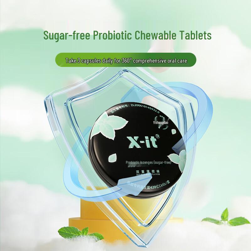 X-IT Sugar-Free Probiotic Breath Mints