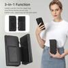 Huawei P40Pro Crossbody Wallet Leather Case with Card Slots, Suitable for A53 and S22U. European and American Style.