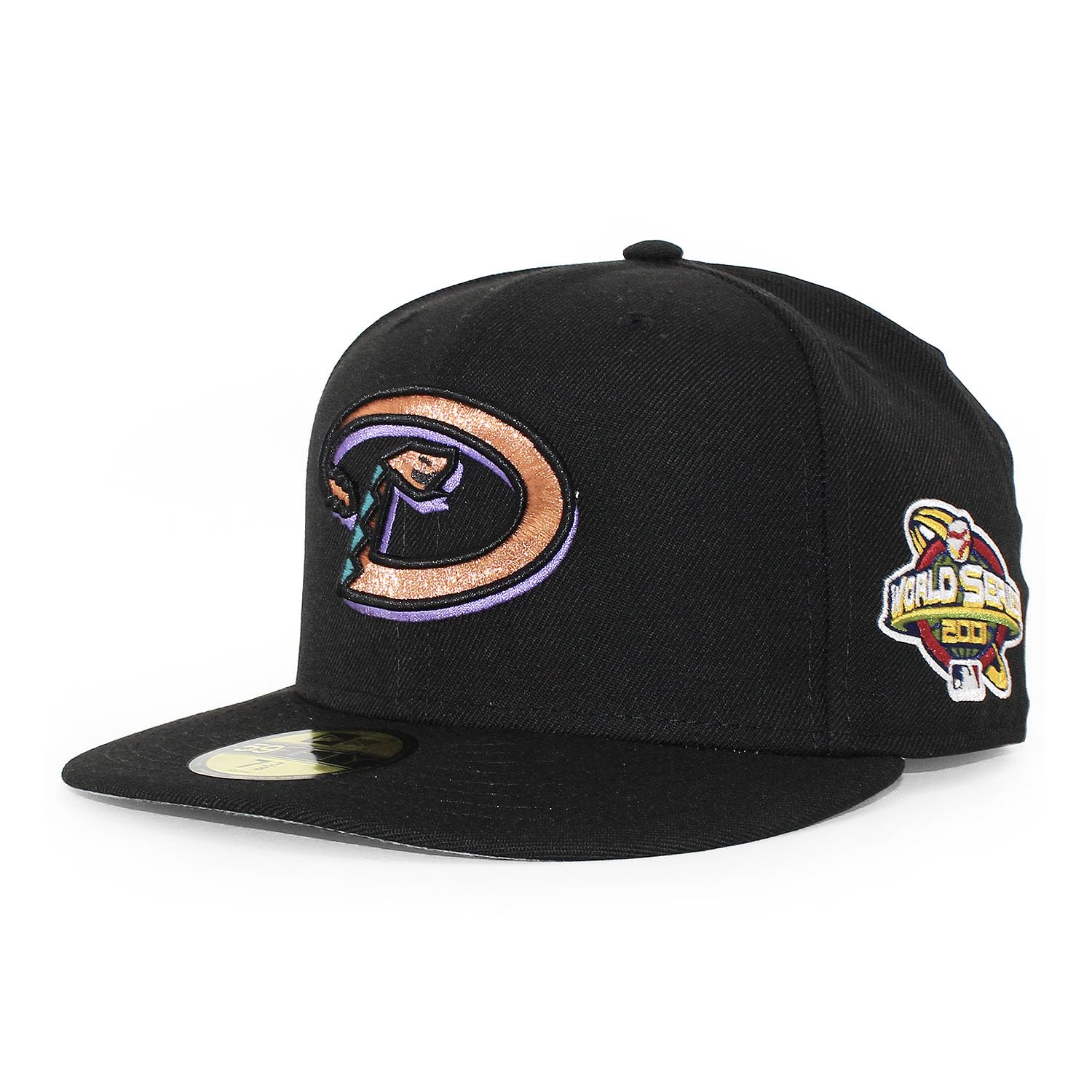 

[New Era] 59FIFTY Arizona Diamondbacks [MLB 2001 WORLD SERIES GAME FITTED CAP] ARIZONA DIAMONDBACKS Cooperstown Hat World Series (7-18 (approx.