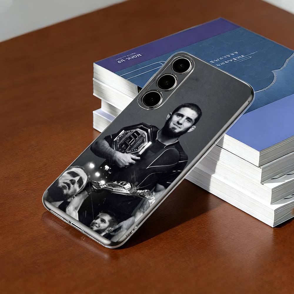 P4P Islam Makhachev-m Phone Case Transparent Silicone Soft For SamsungA10,12,20,21S,30,31,40,50,51,52,70,71