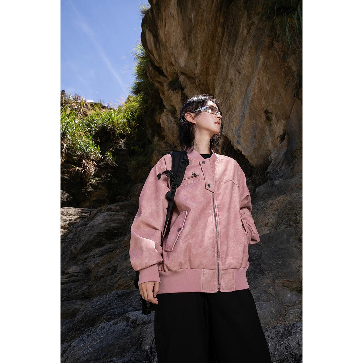 

Осіння високоякісна шкіряна куртка Paris Dirty Wind Flight S