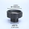 Ton Barrels Joints IBC Tank Fitting DN100 To S60 IBC Tank Connector Adapter Replacement Ton Barrels Accessories Enduring
